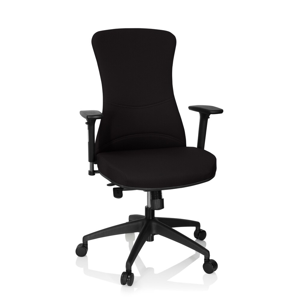 Profi Bürostuhl OFFICE XT PRO Stoff mit Armlehnen (höhenverstellbar) hjh OFFICE