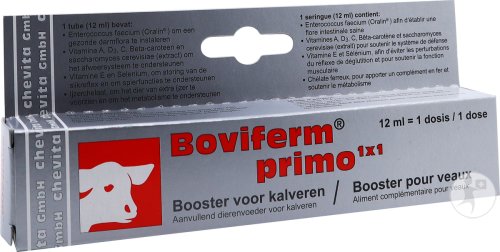 Boviferm Primo 1x1 Booster Pour Veaux Gel Tube 20ml