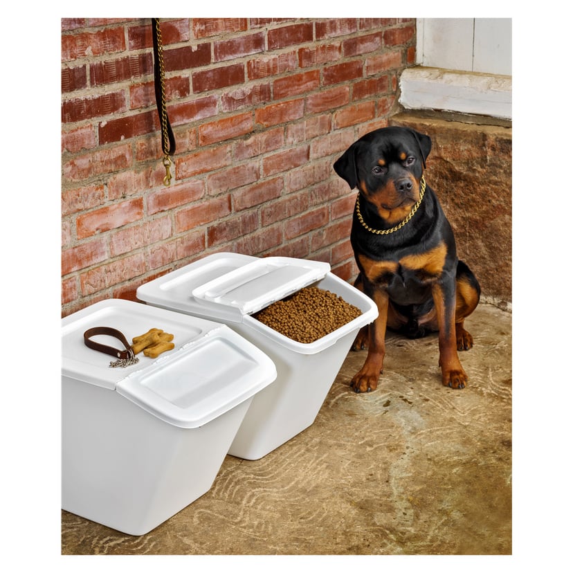 Oppbevaringsboks som kan stables 55 l 39x56x43,5 cm