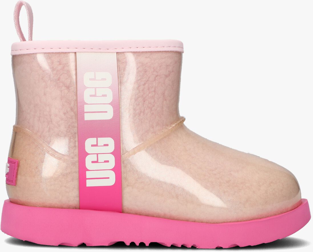 UGG roze ugg regenlaarzen classic clear mini ii