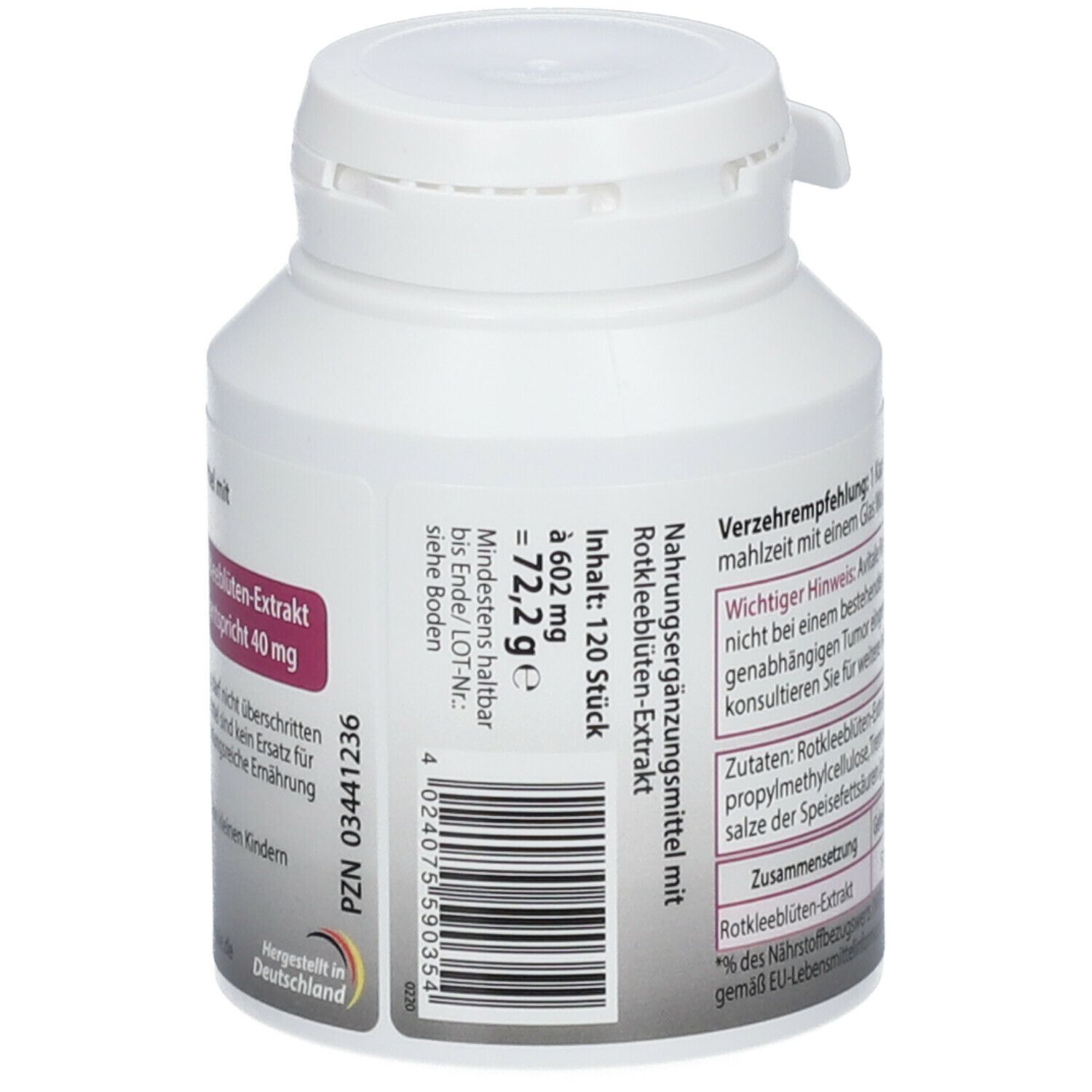 Avitale Rotklee 500mg