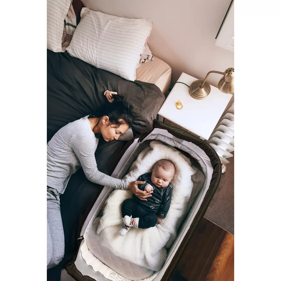 babyGO Beistellbett Vivaldi BlackGold