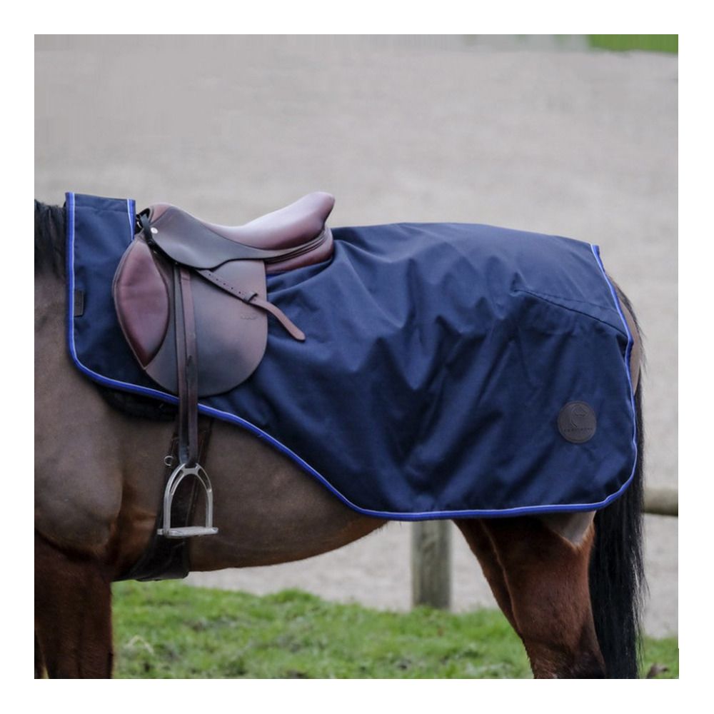 Equitheme CLASSIC 600D - Couvre-reins marine