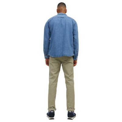 Pantalon chino homme Marcofury Drizzle JAUNE JACK JONES