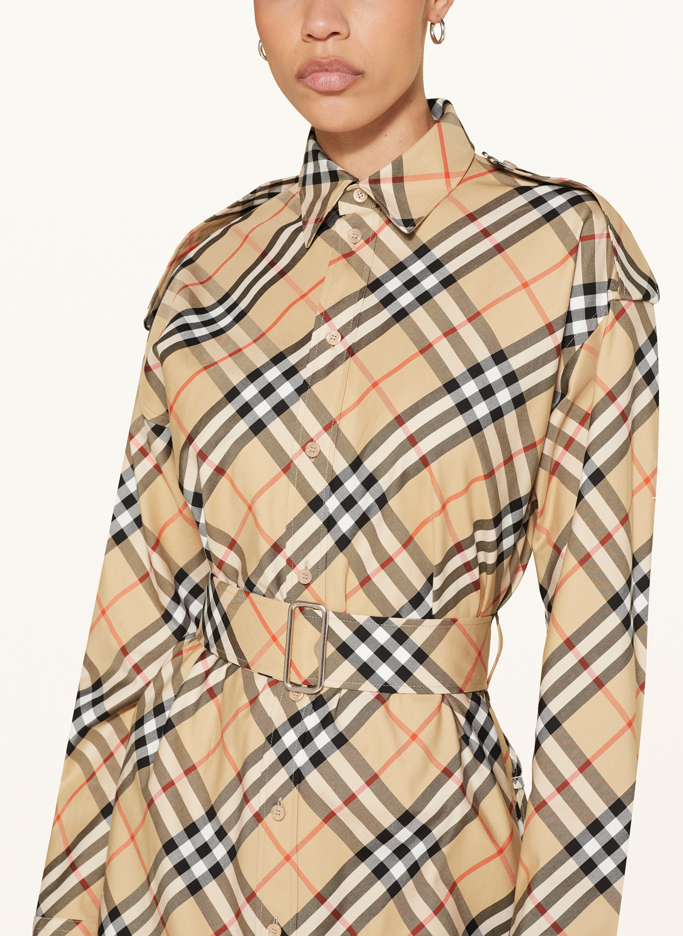 BURBERRY Hemdblusenkleid