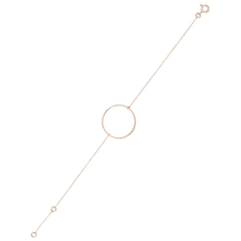 Bracelet Femme - Or 18 Carats - Longueur : 18 cm