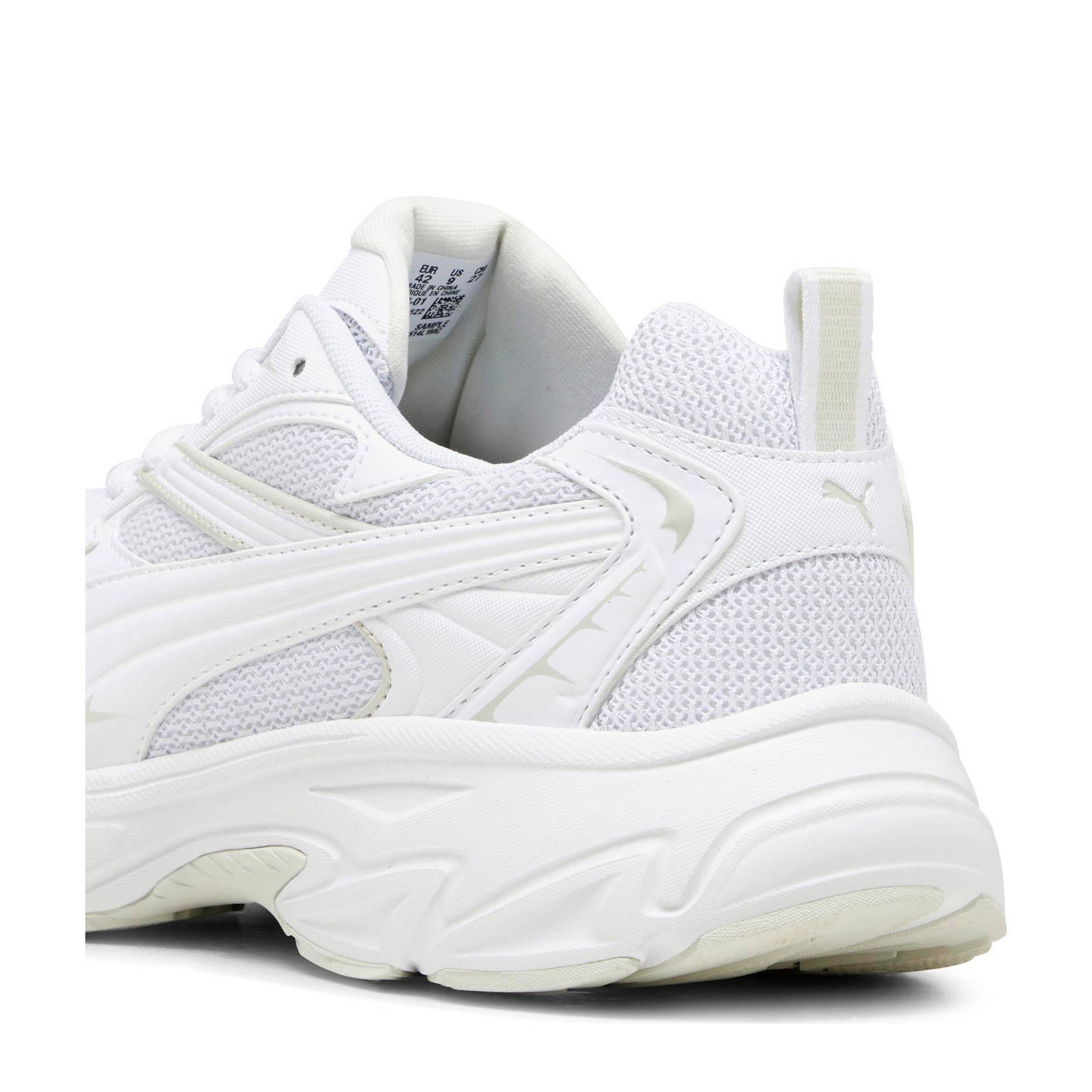 Puma Morphic Base sneakers wit/lichtgrijs