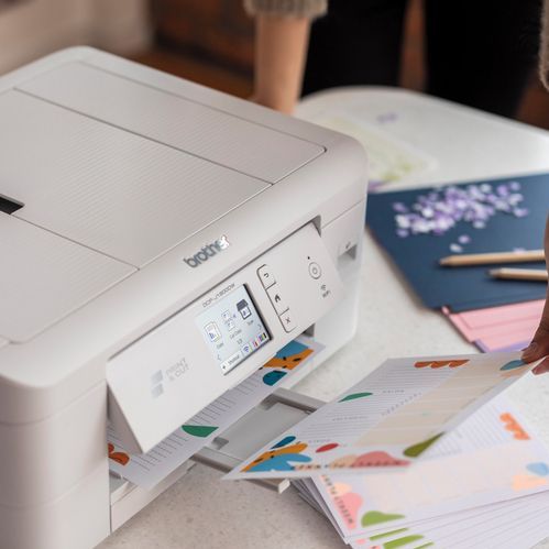 Brother DCP-J1800DW Multifunctionele inkjetprinter A4 Printen, scannen, kopiëren ADF, Cutter, LAN, WiFi, USB