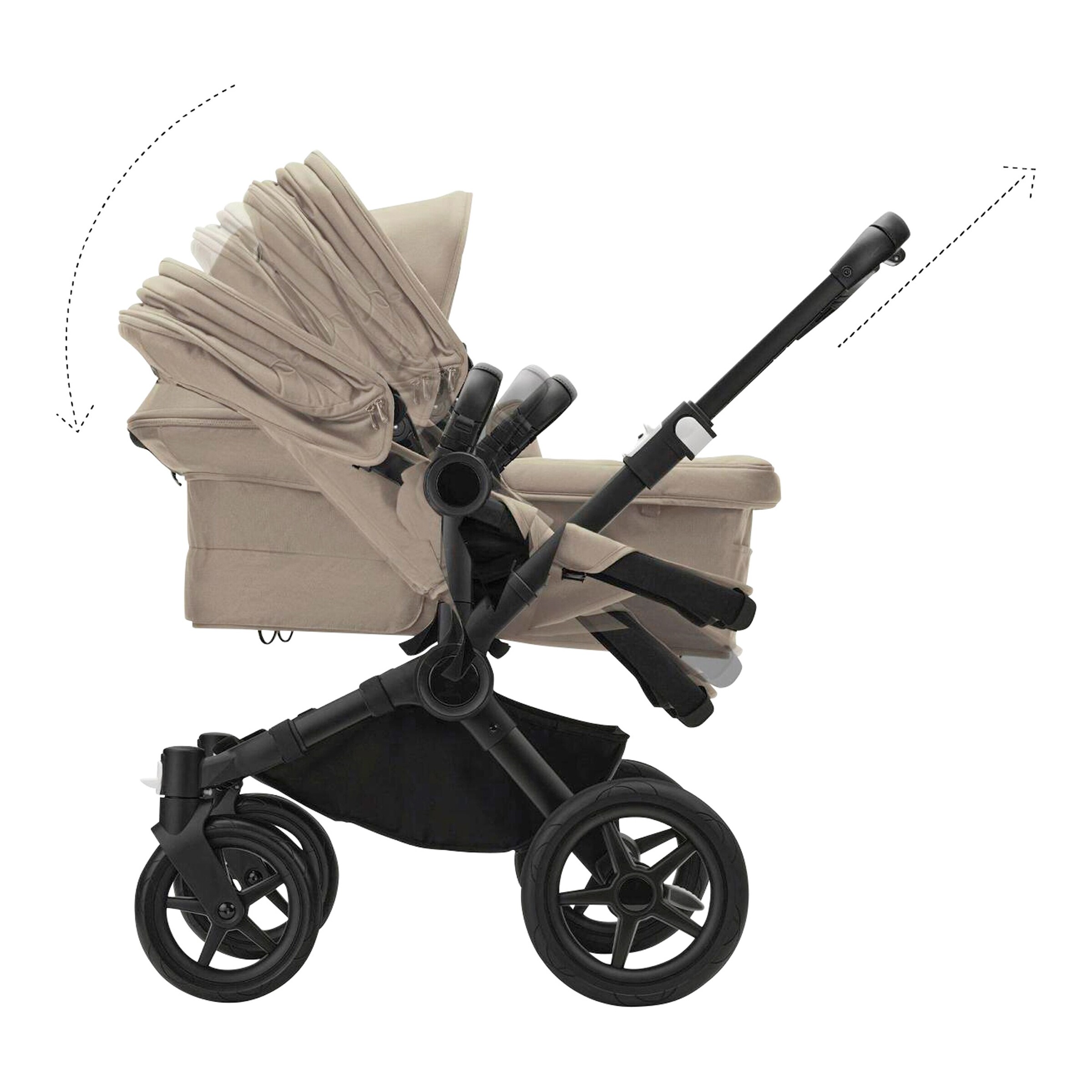 Bugaboo - DONKEY 5 Duo-Erweiterungsset komplett desert taupe - desert taupe