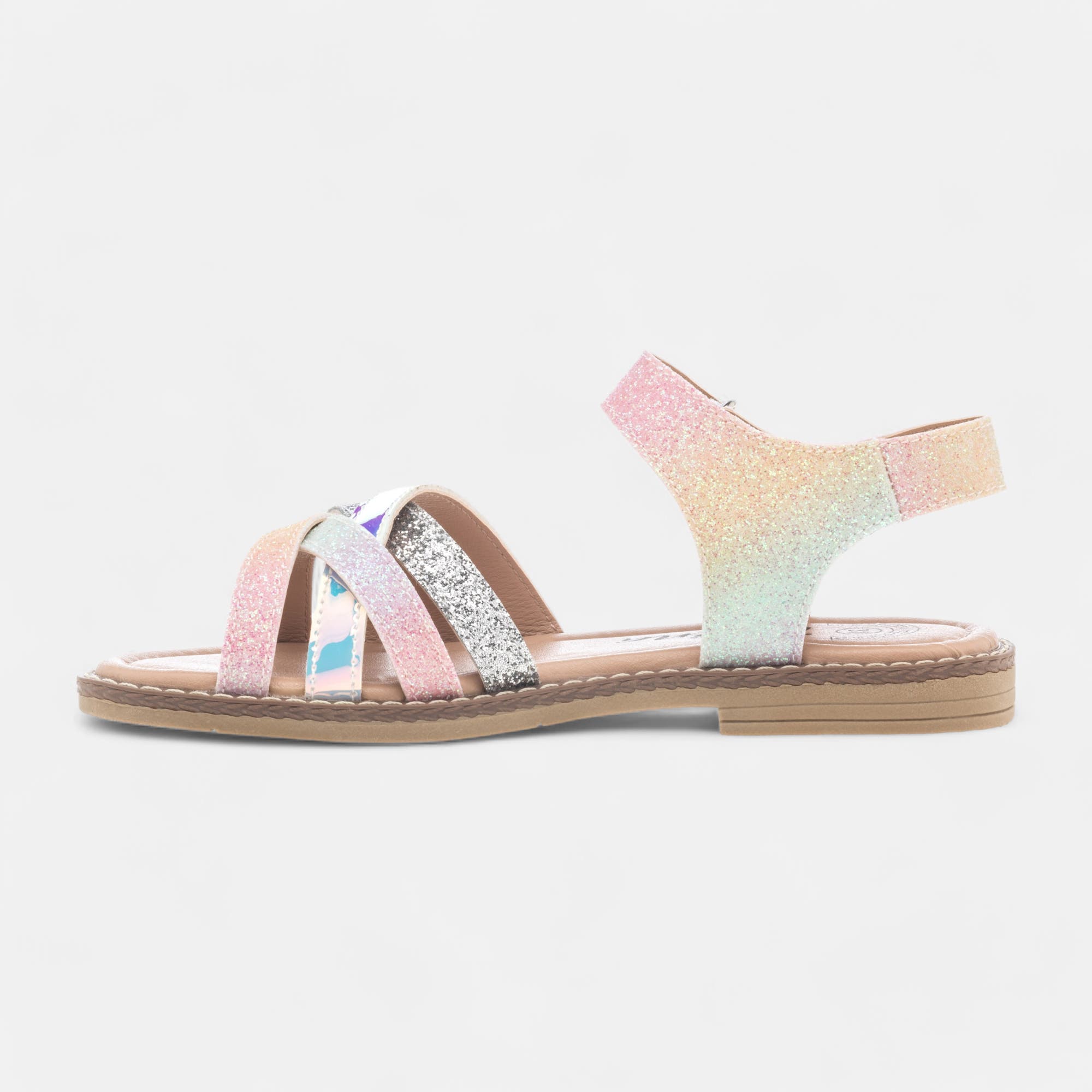 Nu-pieds Fille multicolore