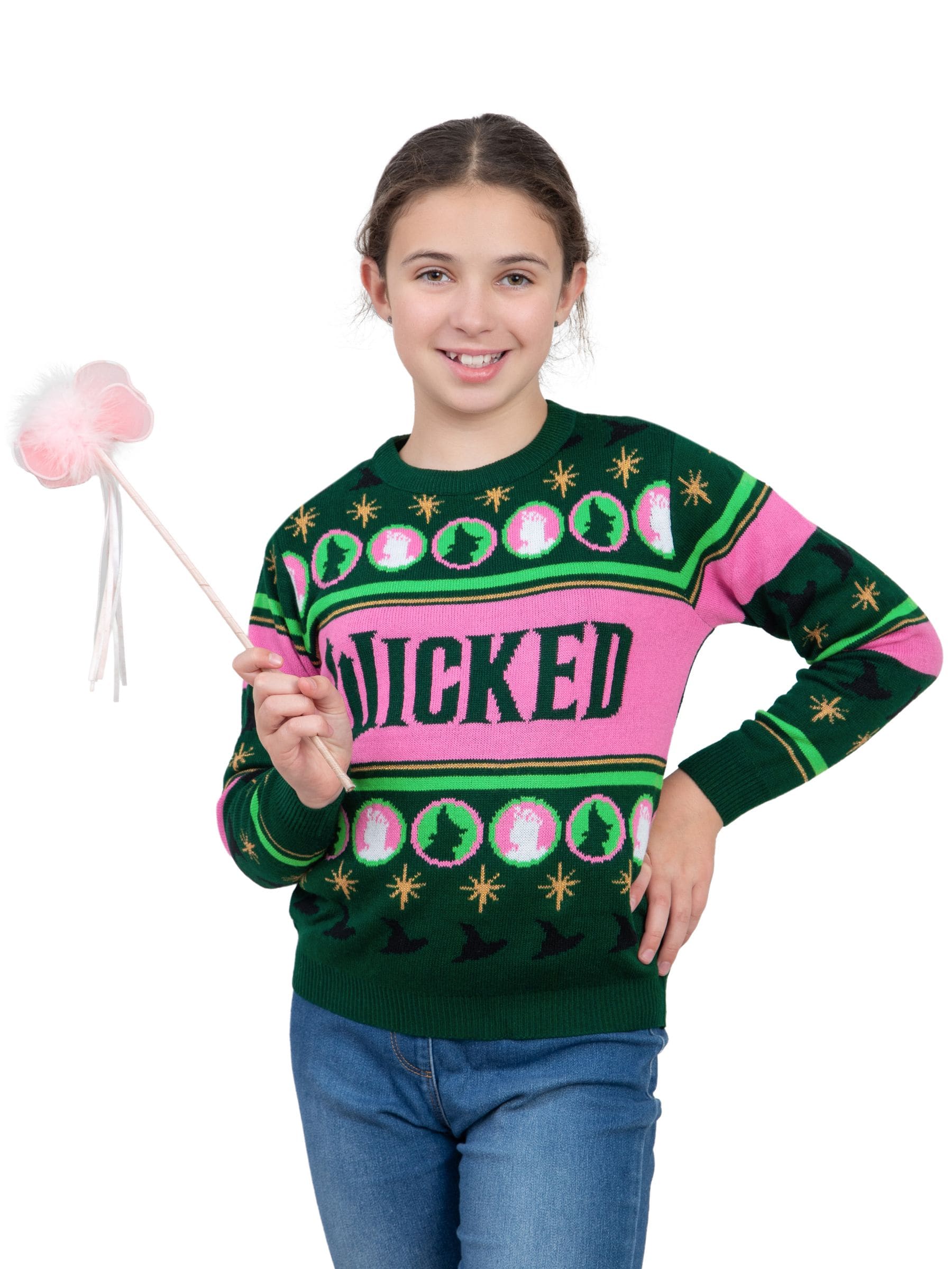Character Wicked Knitted Christmas Jumper