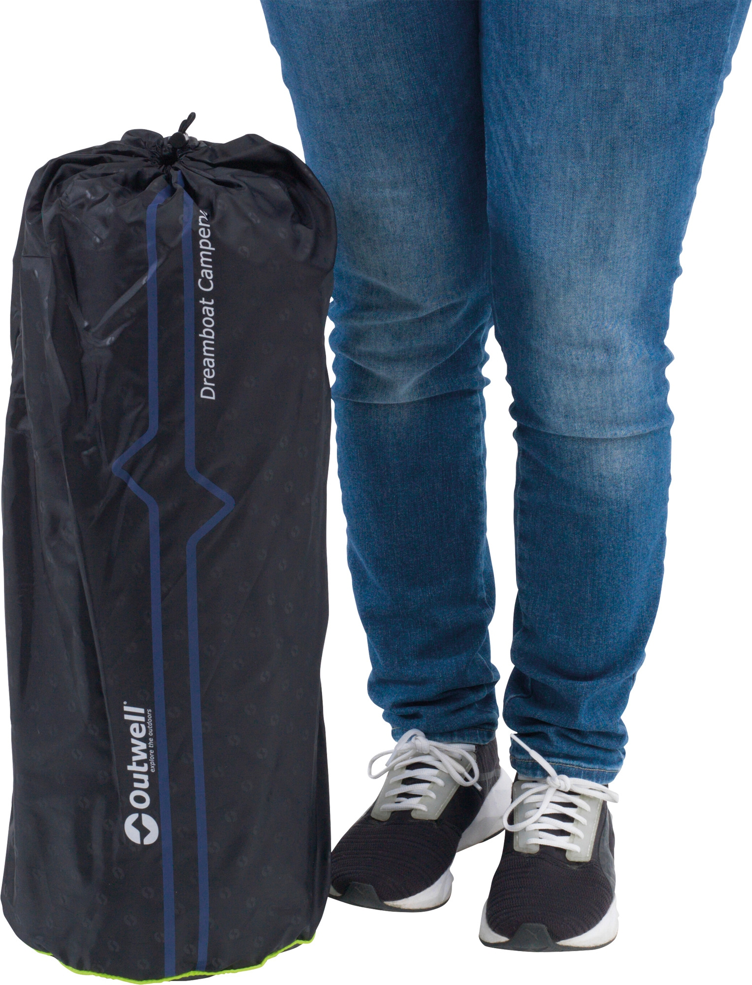 Outwell Dreamboat Campervan Isomatte / Liegematte selbstaufblasend Blau 200 x 114 cm