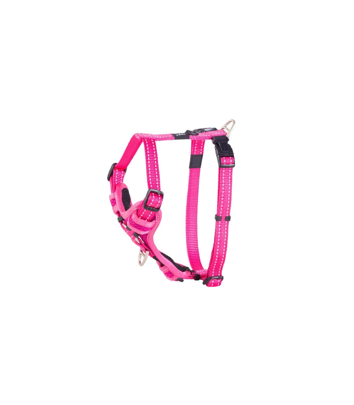 Coleira de controle rosa Rogz para cães