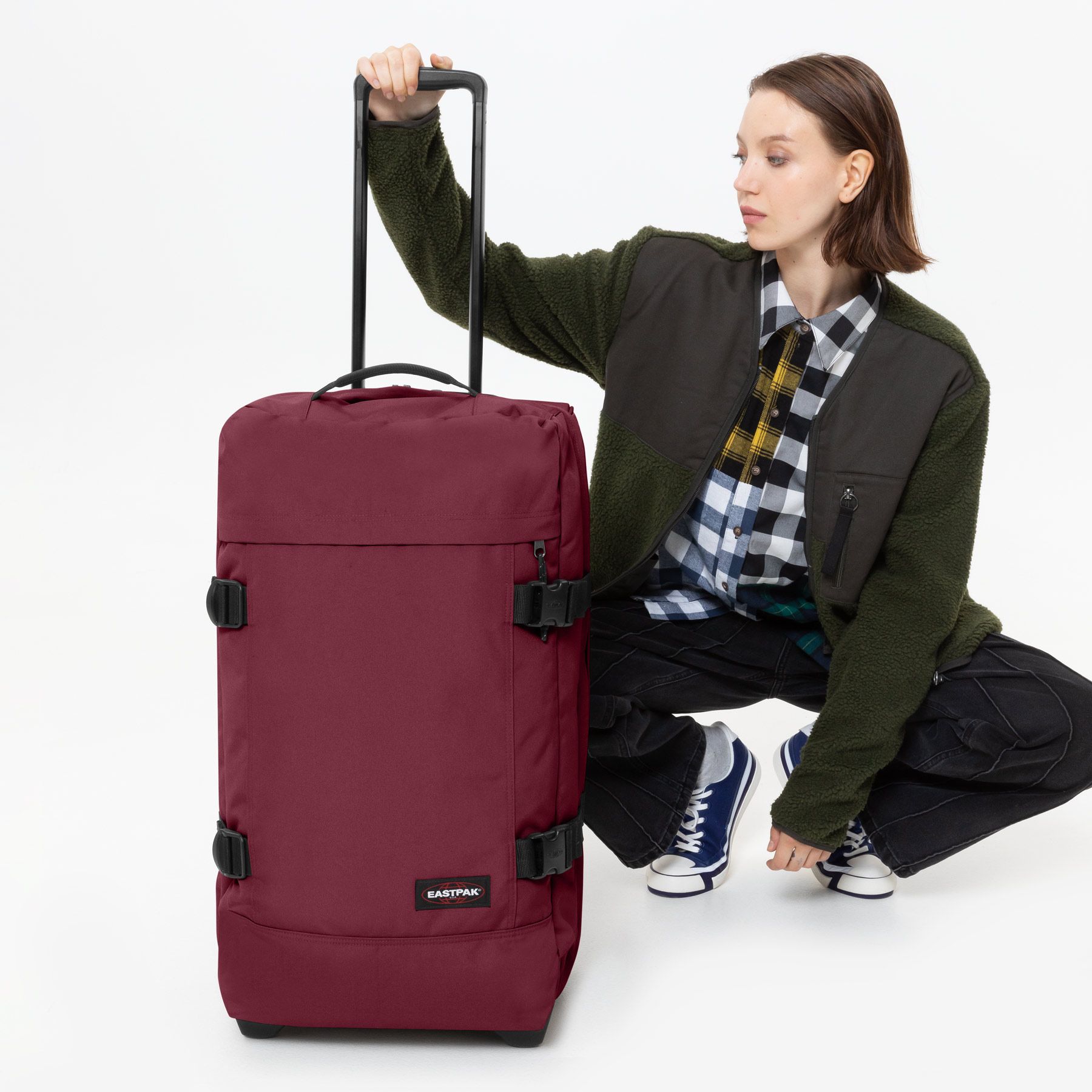 Tranverz M Bushy Burgundy