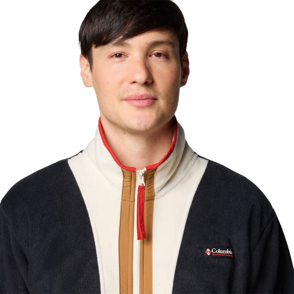 Veste polaire COLUMBIA BACKBOWL II FULL ZIP FLEECE BLACK/CHALK
