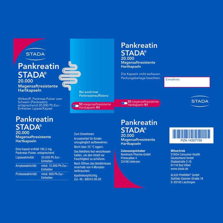 Pankreatin STADA® 20.000, 50 St