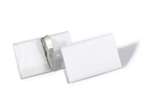 Durable 8110-19, Landskap, PVC, Gjennomsiktig, Side, 75 mm, 40 mm