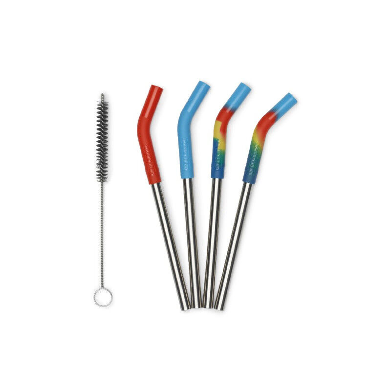 Reusable straws 4 Pack - 8mm short - Pailles