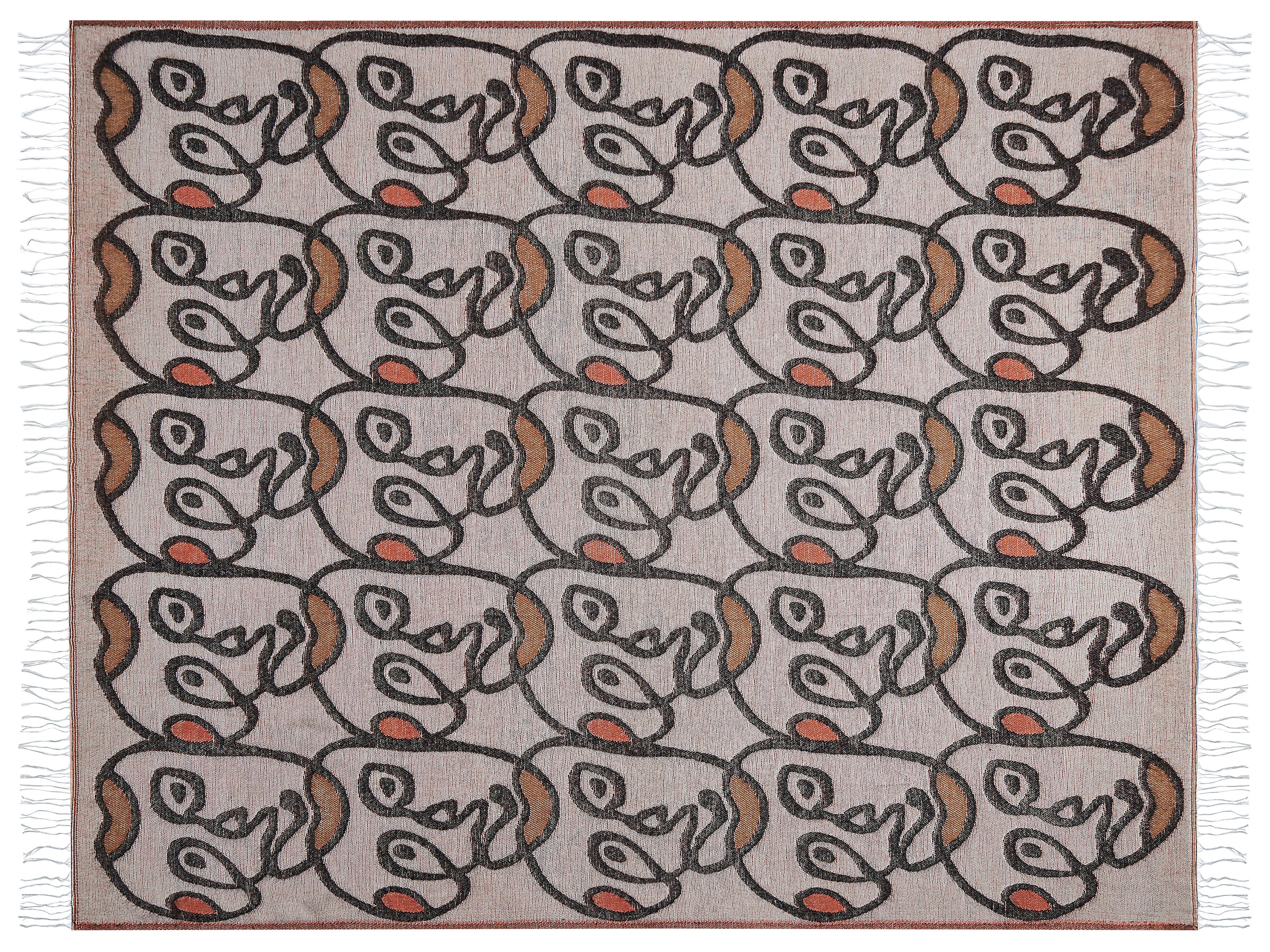 Plaid BARBOT 130 x 170 cm Meerkleurig