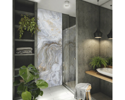 Douche achterwand mySpotti Shower Stig 100 x 255 cm