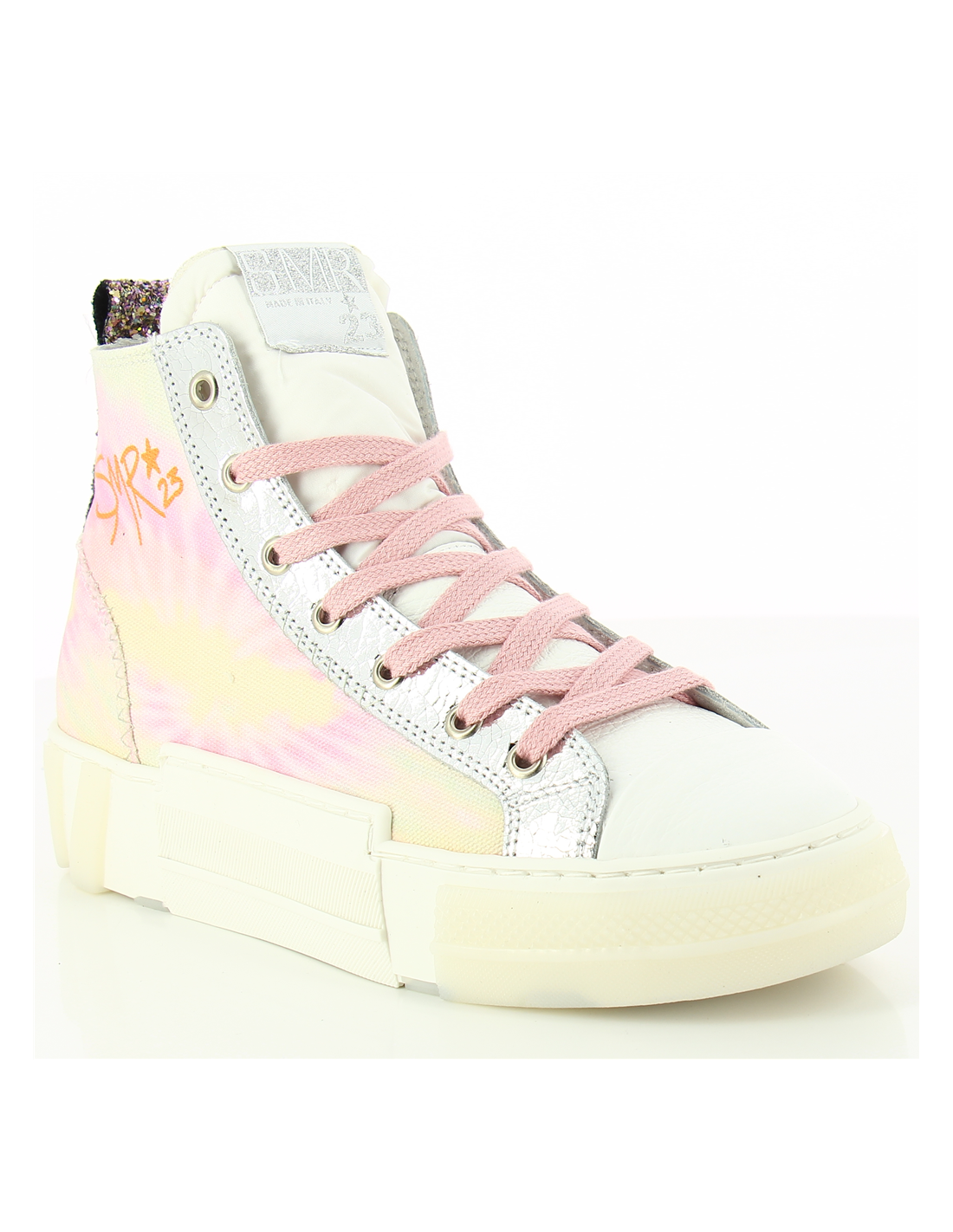 semerdjian baskets montantes femme e252e3-v12 Tie and dye