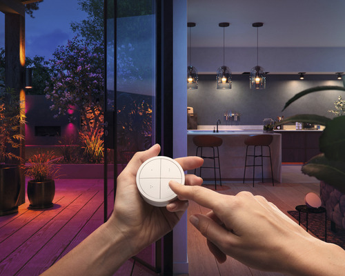 Philips Hue Tap Dial Switch/Afstandsbediening Wit Accessoire voor Smart Lighting System