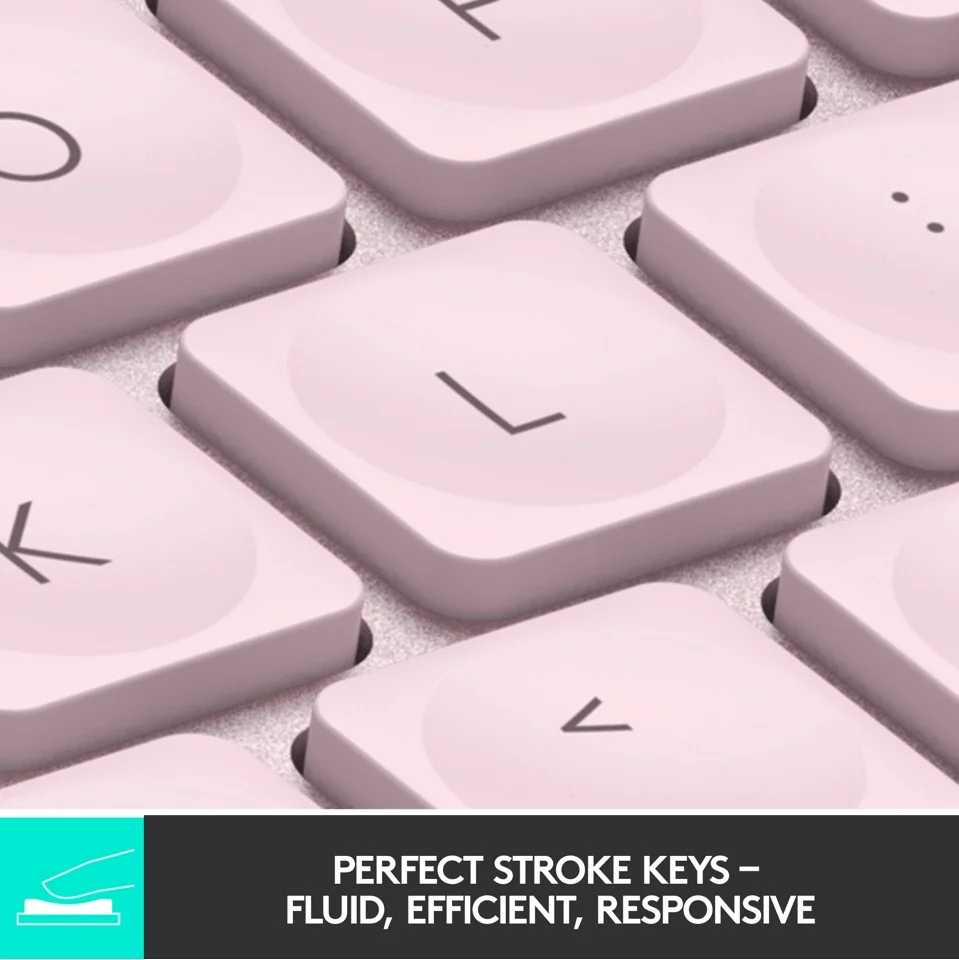 Logitech - MX Keys Mini minimalistisk Trådløs Tastatur - Nordic Layout