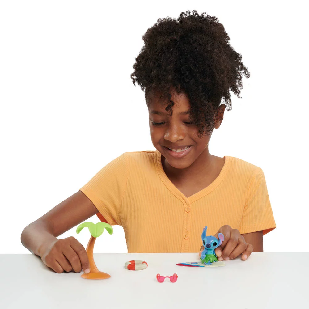 DISNEY STITCH - COFFRET SURF, PALMIER ET FIGURINE
