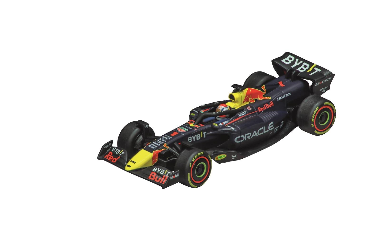 Rennbahnauto GO! Red Bull Racing RB19, No.1Slotcar mit offizieller Lizenz für Carrera GO!