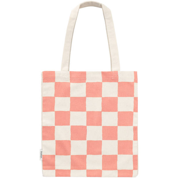 Blokker canvas tas pink