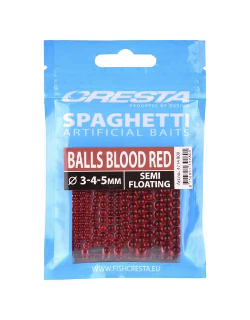 Cresta Spaghetti Balls Blood Red - Aas -