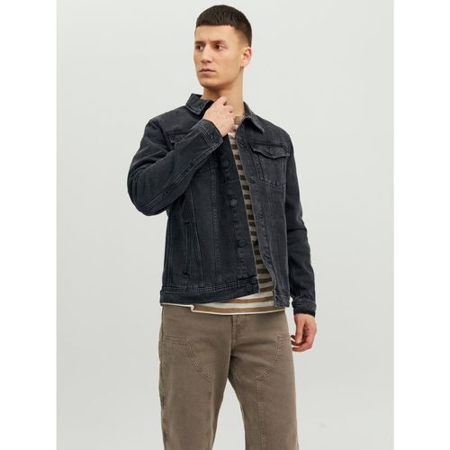 Jack & Jones - 12223613 JEAN-BLACK DENIM Negro
