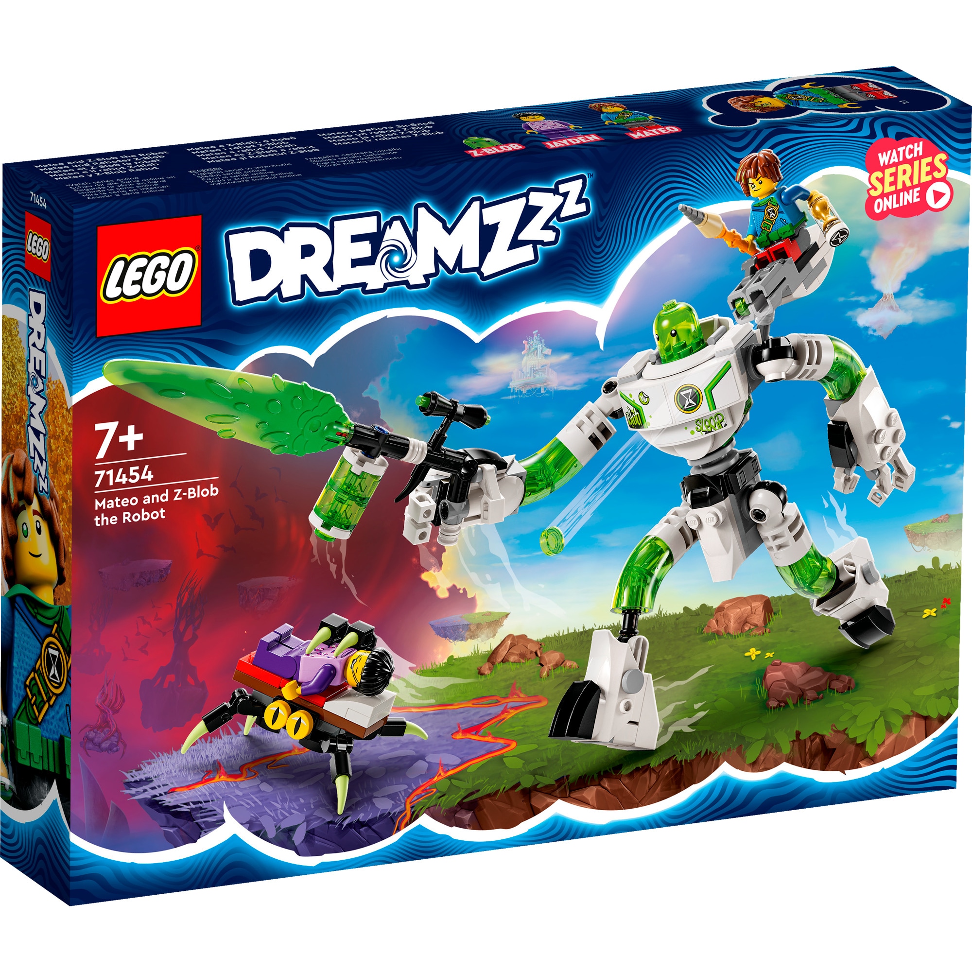 LEGO Konstruktionsspielzeug DREAMZzz Mateo und Roboter Z-Blob
