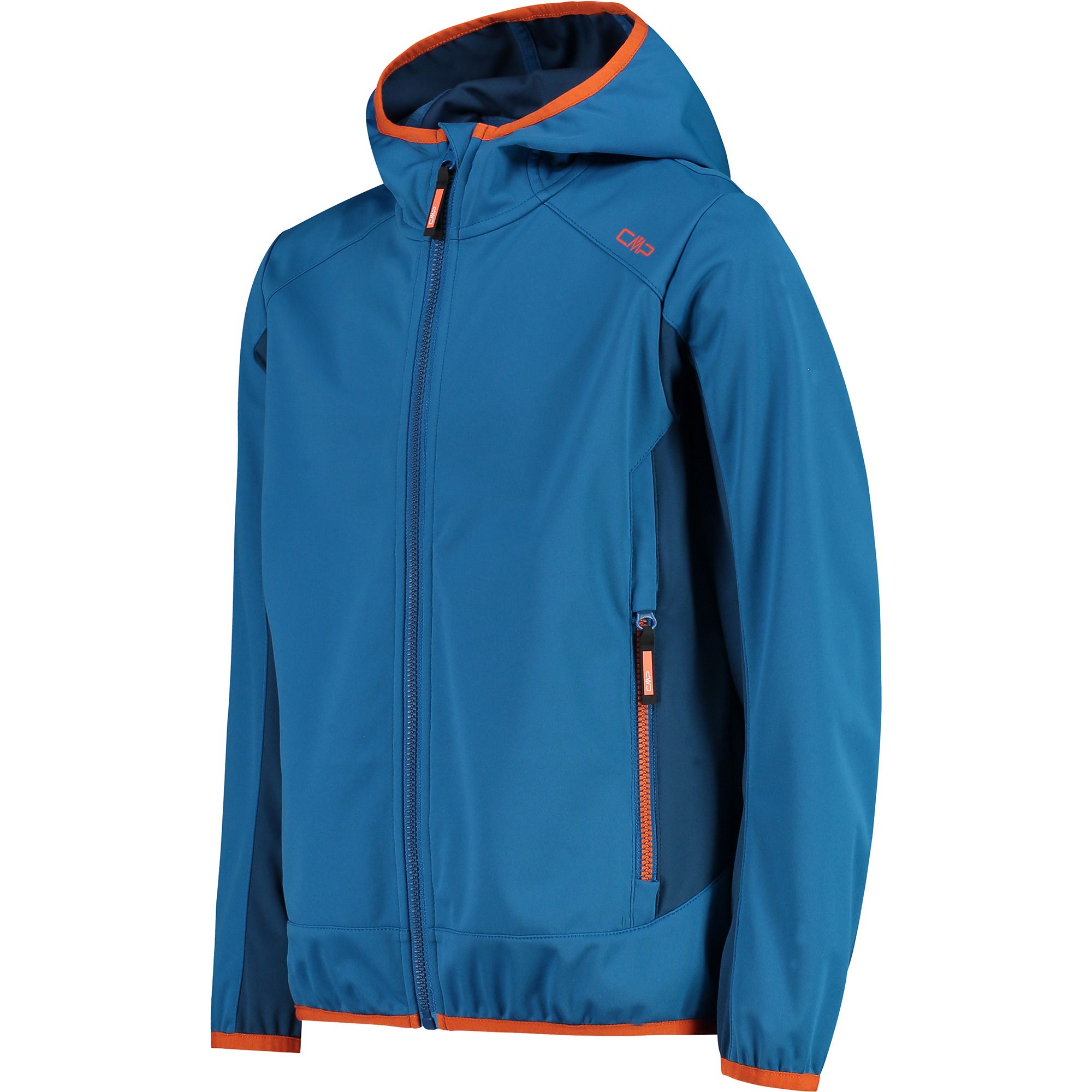 CMP Fix Hood Softshelljacke Kinder pacific