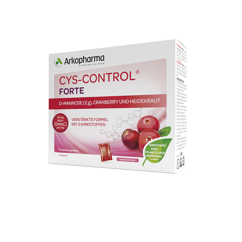 CYS-CONTROL Forte Plv D-Mannose Cranberry Heidekraut Btl 14 Stk