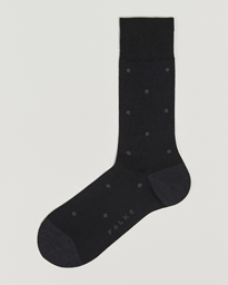 Falke Cotton Dot Sock Anthracite Melange