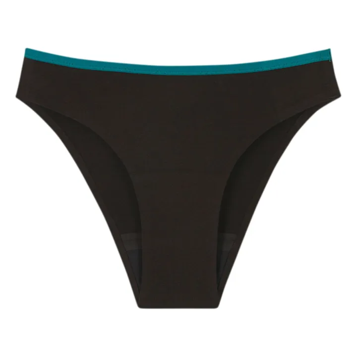 Smoon Culotte Menstruelle Coton Bio - Flux Moyen | Noir
