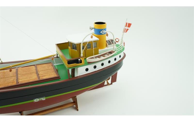 Bausatz Carli 1:60, 380 mm<br>Detaillierter Schiffsmodellbausatz