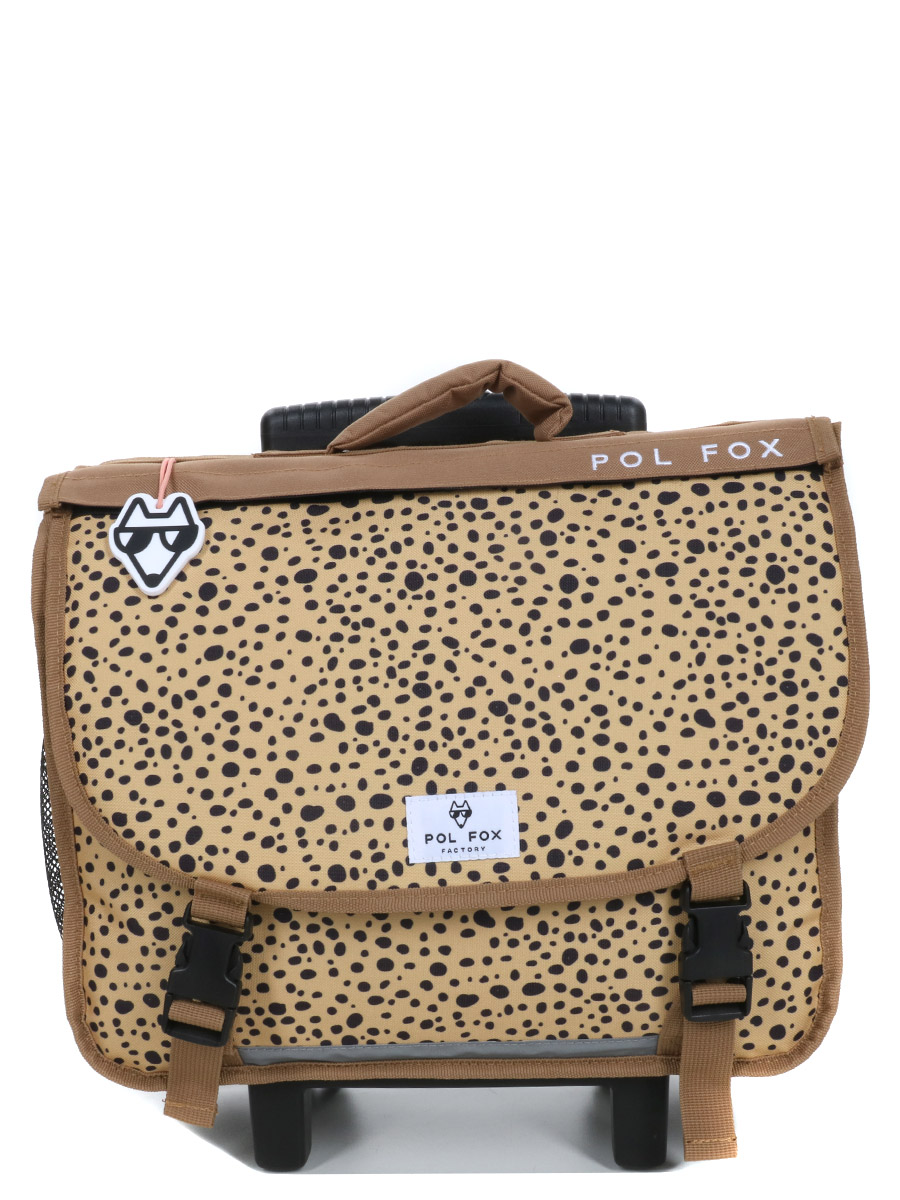 Cartable À roulettes RÀversible Pol Fox You Rock 38 cm