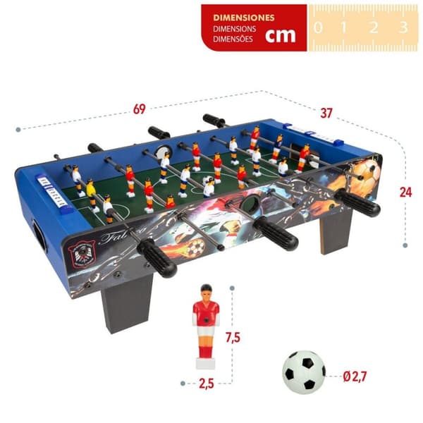 Bordflatefotball CB Games 69 x 24 x 37 cm (2 enheter)