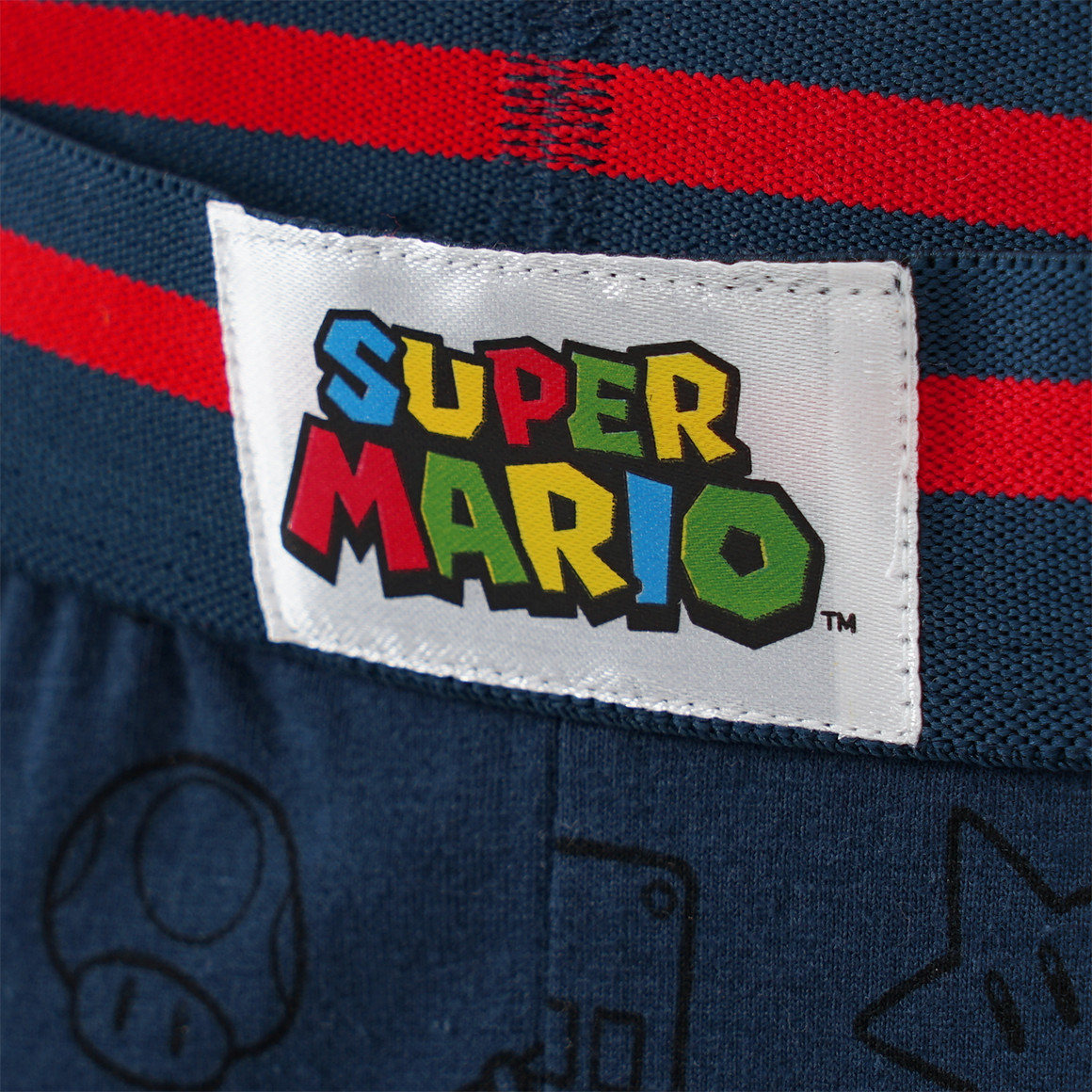 Topolino 2 Super Mario Boxer im Set dunkelblau / rot