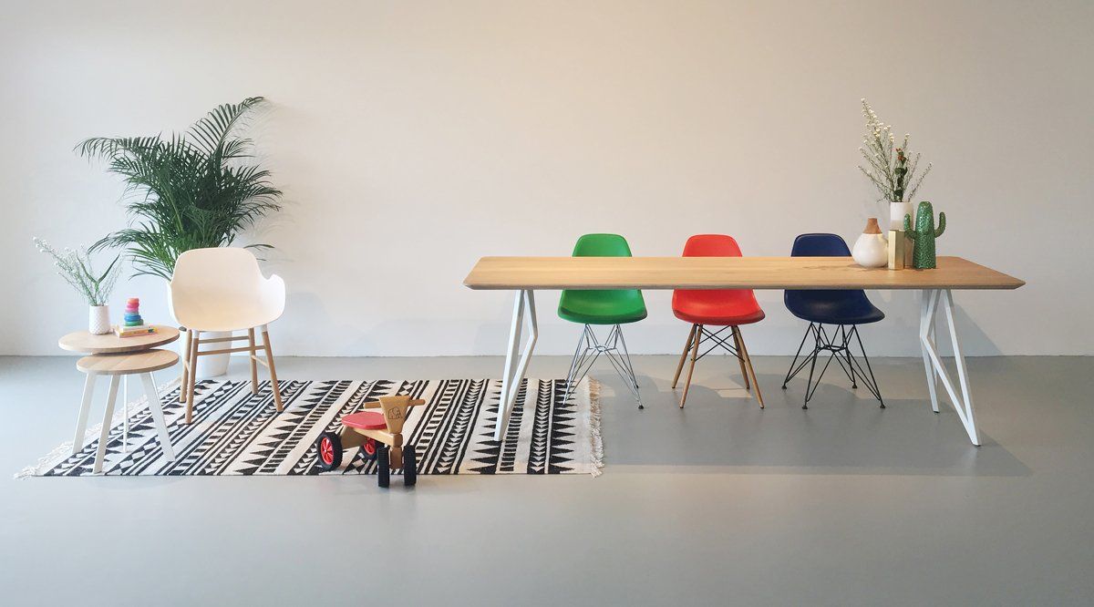Studio HENK   Butterfly White Eettafel
