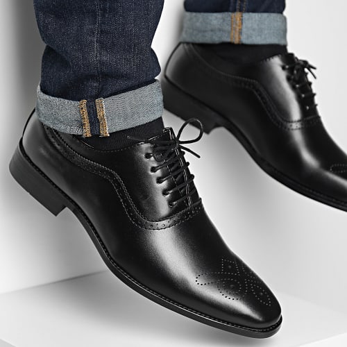 Chaussures De Ville Noir