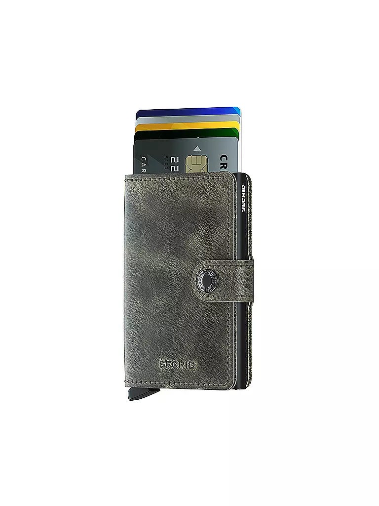 SECRID Geldbörse - Miniwallet Vintage Mini Olive/Black grün