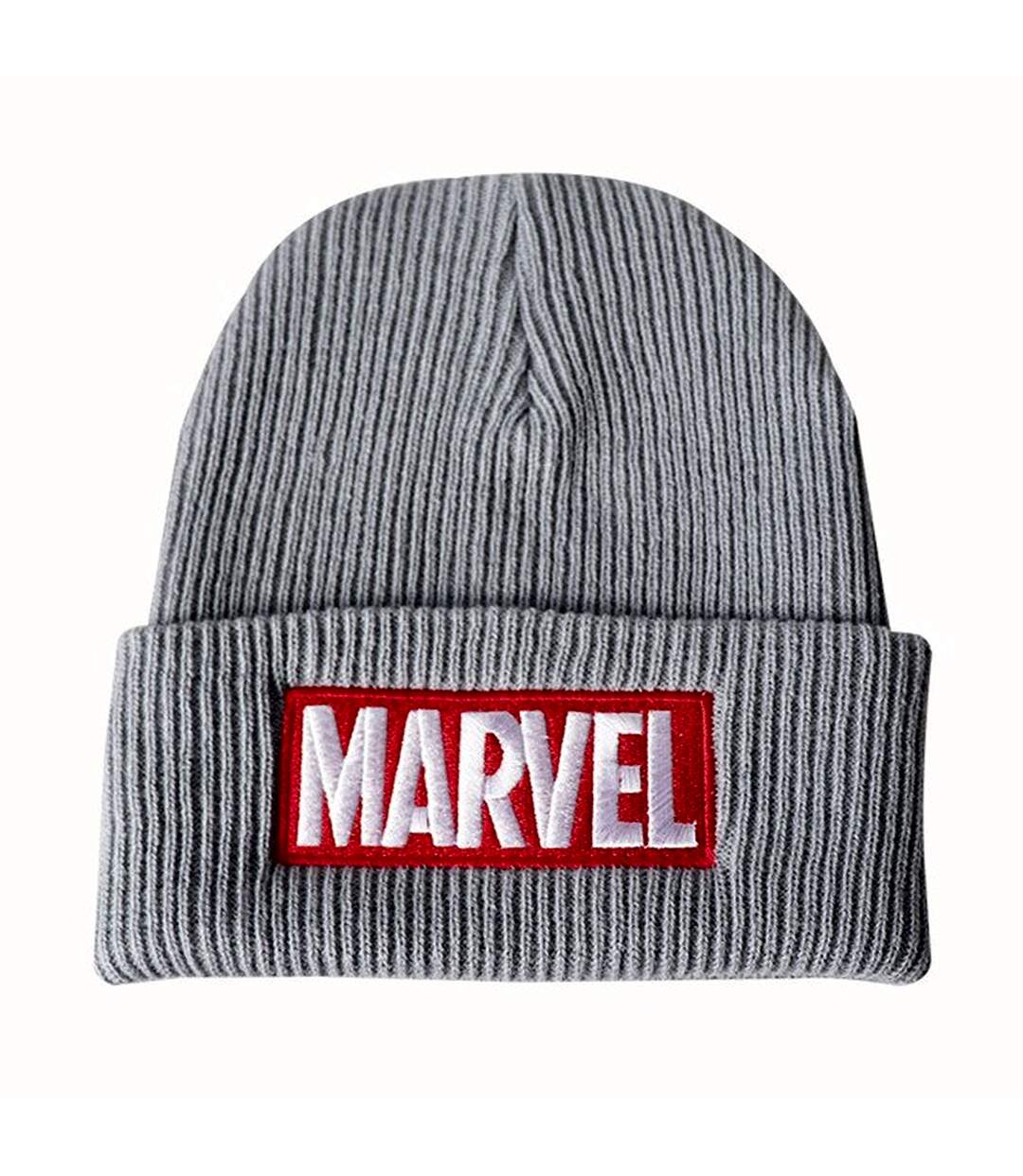Marvel - Bonnet - Homme (Gris / Rouge / Blanc) - UTTV137