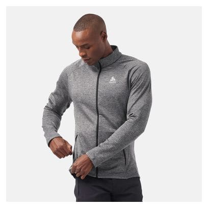 Polaire Thermique Zippé Odlo Sesvenna Noir