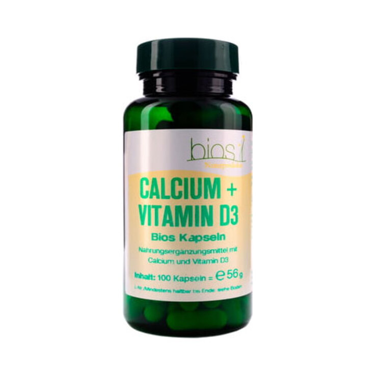 Calcium + Vitamin D3 Bios Kapseln, 100 St
