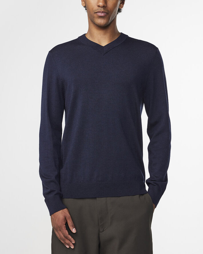 NN07 Sergio V-neck 6605 Navy multi
