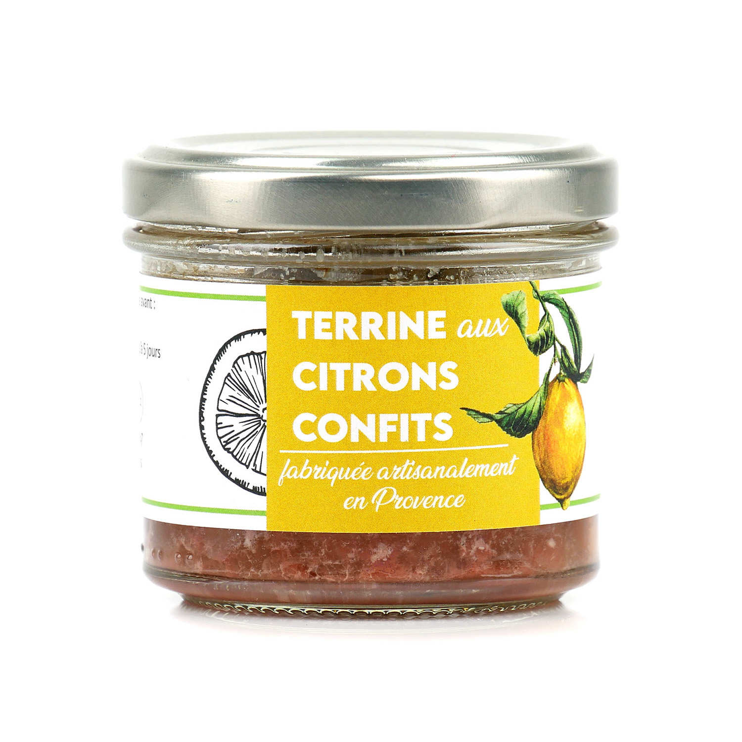 Terrine de porc aux citrons confits de Menton IGP