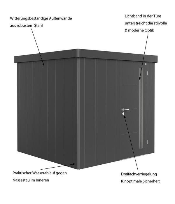 Biohort Gerätehaus Neo 2B, ca. B236/H222/T236